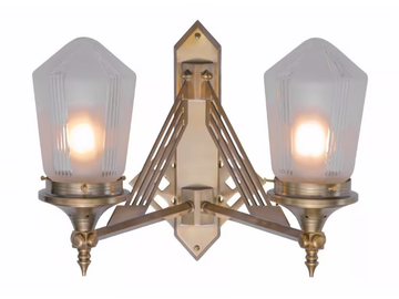 PRAGUE III - Handmade brass wall lamp by Patinas Lighting - view 3